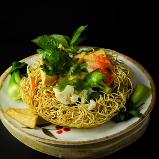 41D Tofu Chow Mein.