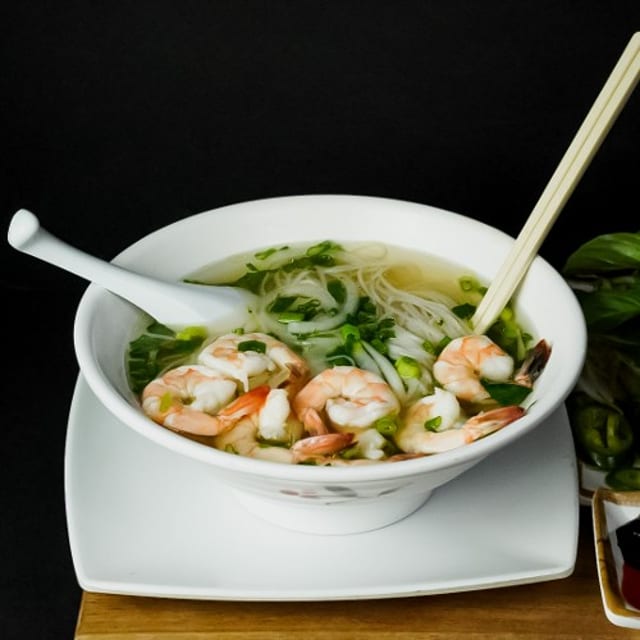 3 Shrimp Noodle Soup.