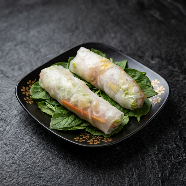 [1V] Vegetarian Spring Roll.
